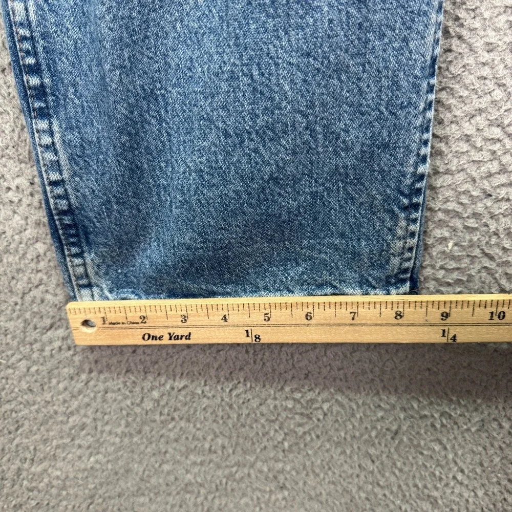 VTG Wrangler Jeans Men 36x32 Blue 47MWZ Regular Fit Western Rodeo Cowboy Y2K 90s